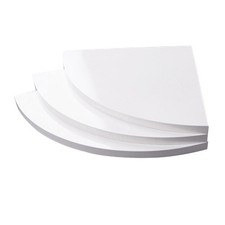 3 PCS/Set Wall Mounted Shelves Floating Corner Bookshelf for Closet Shelving