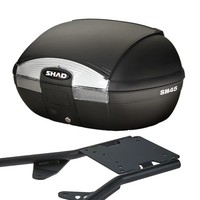 Shad Topcase SH45 Mit (FüR: Suzuki GSF 1200 Bandit SA ABS GV75A 97-00 )