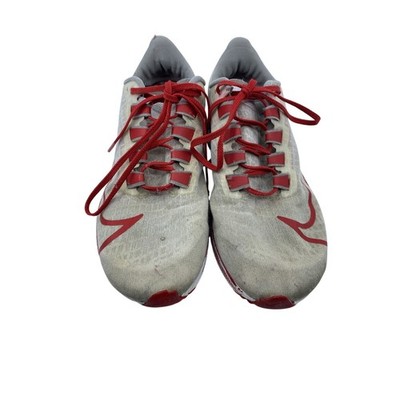 Nike Air Zoom Pegasus 37 CZ5385-100 Ohio State Buckeyes Shoes Size 8 White