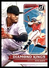Ketel Marte 2021 Donruss #30 Diamondbacks MLB READ FREE SHIPPING AutographDen