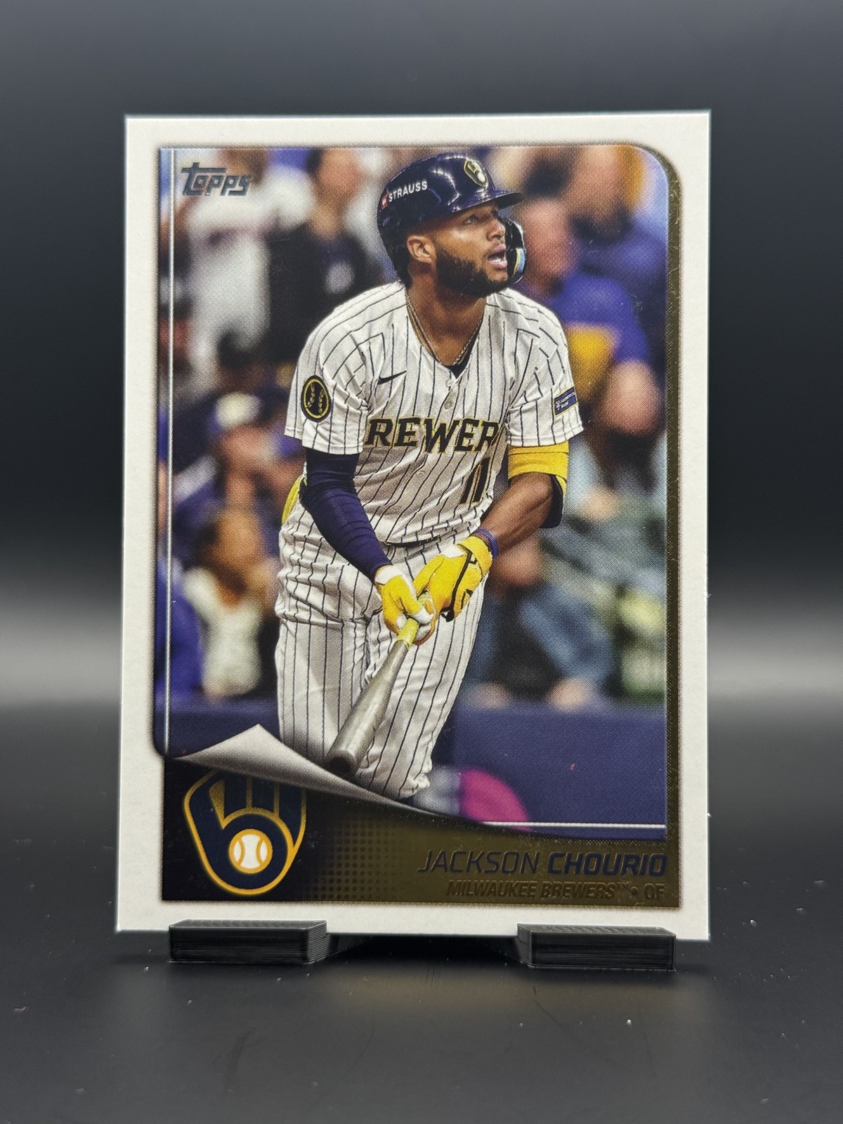 2025 Topps #82 Jackson Chourio Flagship Collection (Series One)
