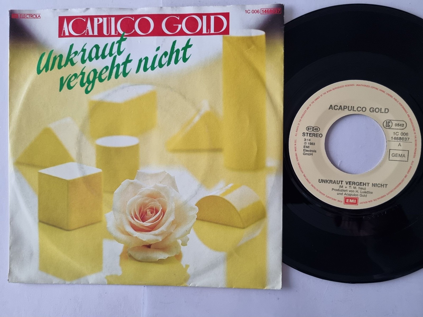 Acapulco Gold - Unkraut vergeht nicht 7'' Vinyl Germany