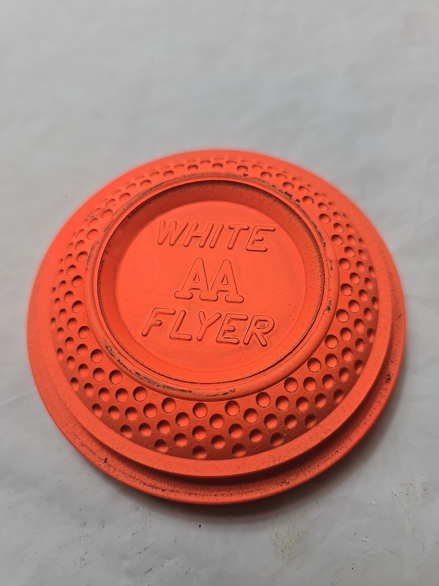 Winchester AA White Flyer Clay Pigeon Orange Dome Skeet Target | eBay