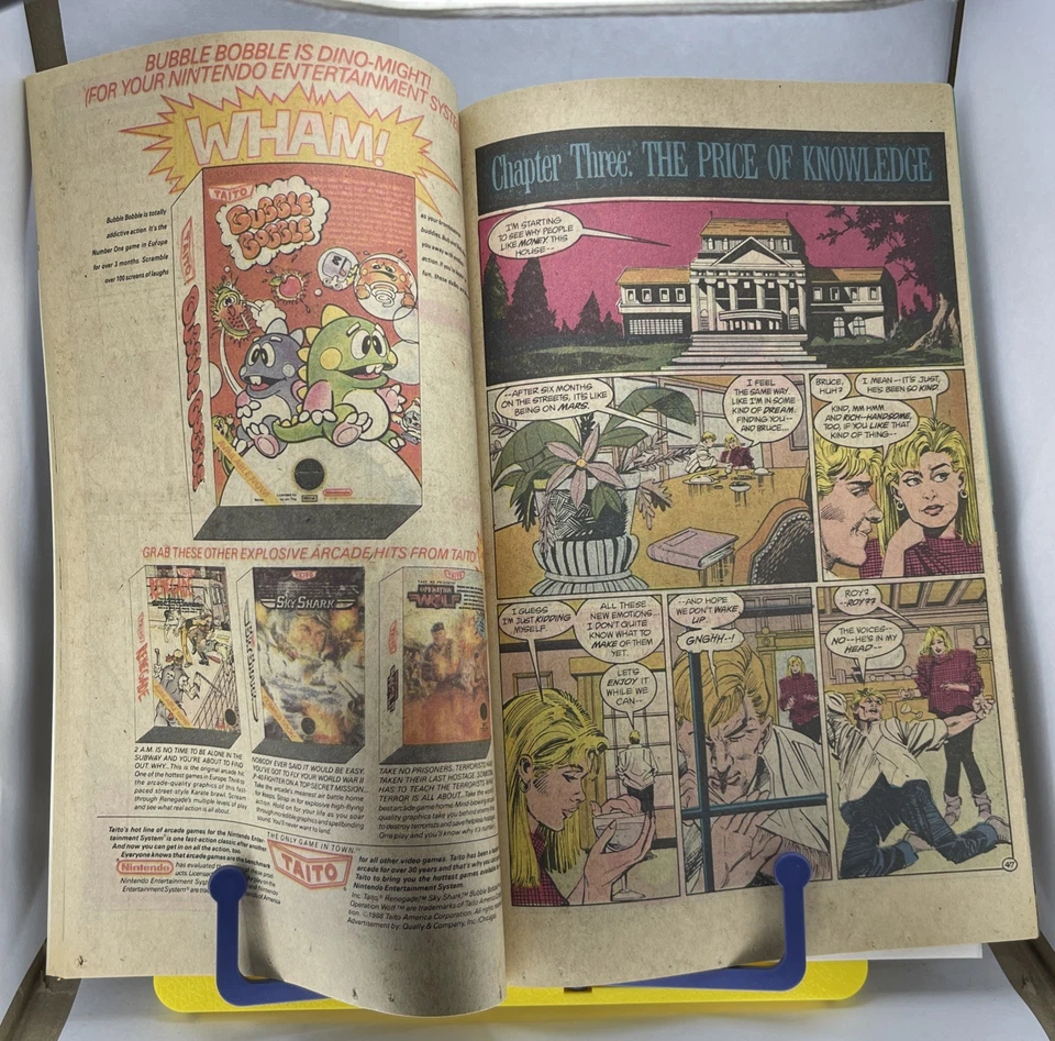 Detective Comics #598 1st App Of Bone Crusher VF+ 80 PG Comic + Hulk Hogan Ad - Image 4 of 4