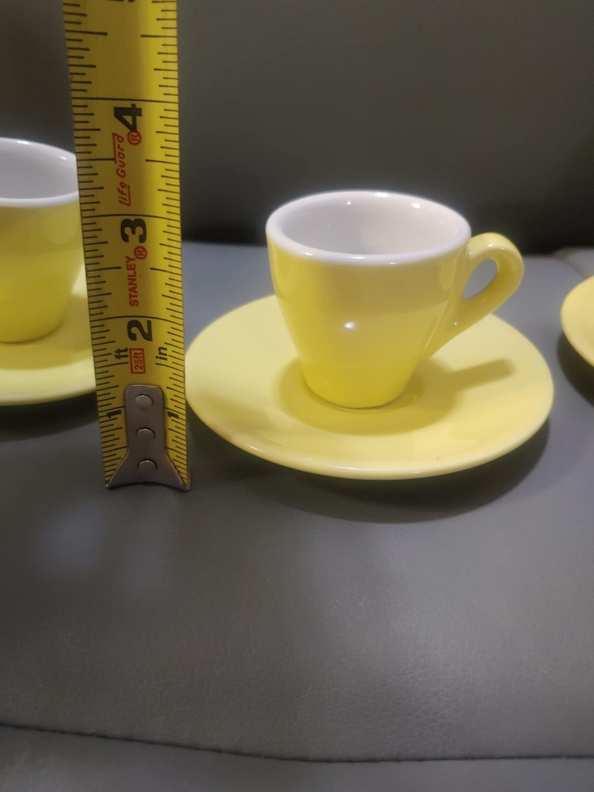 (3) nuova point Italy? espresso cups and saucer