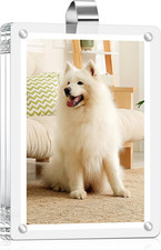 Car Visor Photo Clip Car Picture Holder, Acrylic Magnetic Picture Frame Magnetic