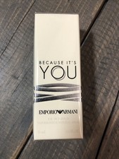 Emporio Armani Because It’s You 15ml Eau De Parfum Women’s Spray New!