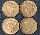 Peace silver dollars /us coins -1922, 1922, 1922D, 1923