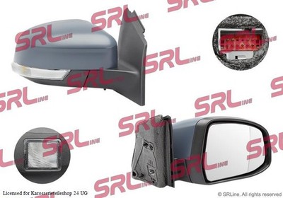 Außenspiegel Rechts Elektrisch Anklappbar für Ford Focus III Hatchback 10-20