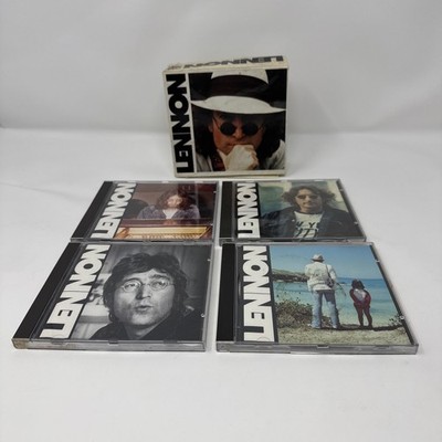 Lennon - John Lennon 4 CD Disc Box Set Booklet Missing Good Condition