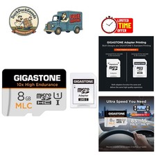 8GB MLC Micro SD Card - Ideal for Full HD Dash & Security Recording