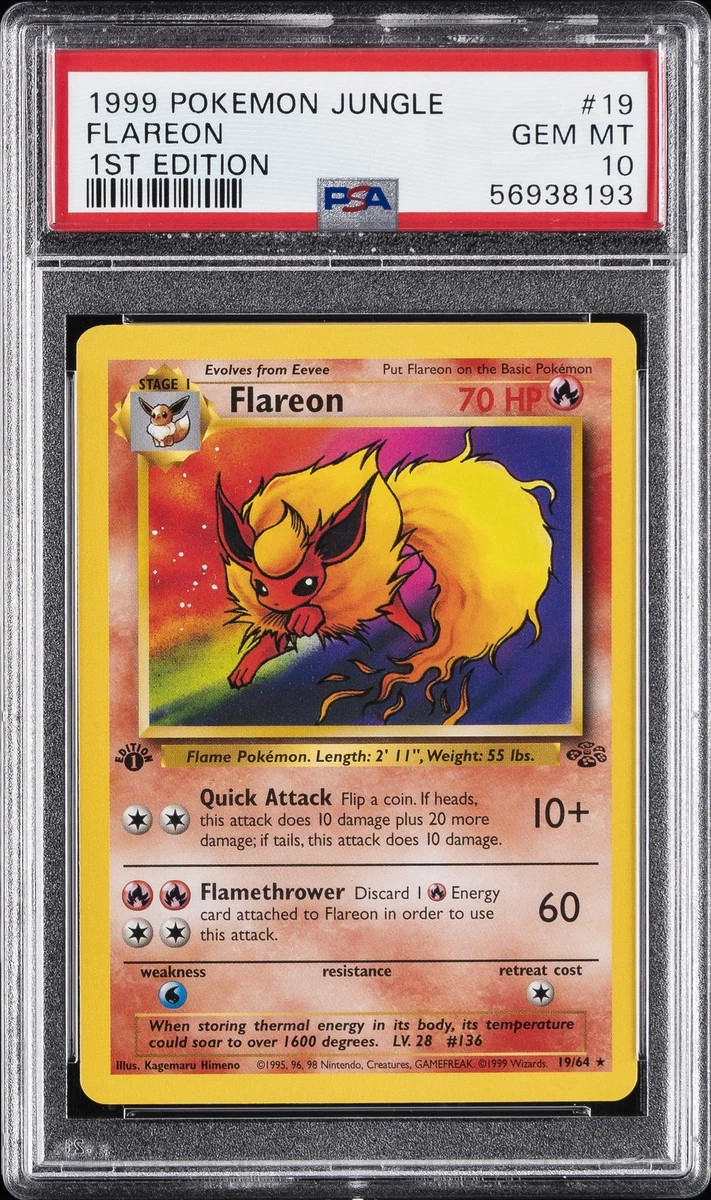 Pokémon TCG Professional Sports Authenticator (PSA) Jungle Grade