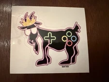 GOAT USA Gamer Goat Sticker. Single Sticker. Brand New.
