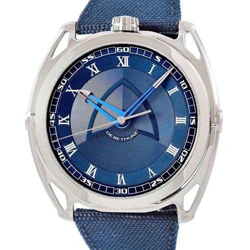 DE BETHUNE Titan Hawk DB27TIS3V2PS Guilloche Roman Royal Blue ...