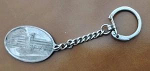 Vintage Silver Key Ring From National Life Insurance Co.-1960