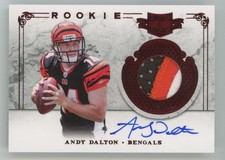 Andy Dalton Cards, Rookie Card Checklist and Autographed Memorabilia Guide 7