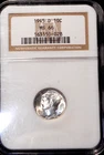 1945-P MERCURY DIME -  NGC MS-66