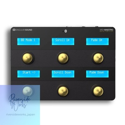 Singular Sound MIDI MAESTRO Gold Edition MIDI Expansion Pedal