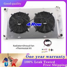 For Chevy Chevelle El Camino Impala 1968-1990 Radiator 4rowshroudfanrelay Kit For Chevy Chevelle El Camino Impala 1968-1990 Radiator 4rowshroudfanrelay Kit