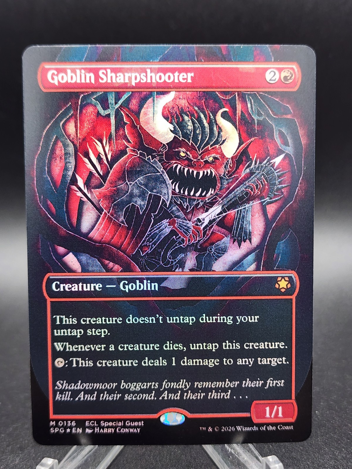 MTG Special Guests - Goblin Sharpshooter FOIL Borderless (0136) NM