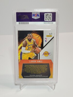 2019 Lebron James Fearless PSA 10!! おまけ付き！