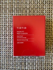 TIRTIR MASK FIT RED CUSHION FOUNDATION -mini  (0.15 oz./4.5g): 21N IVORY (03/27)