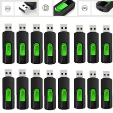 2/20PCS USB Stick 32G 64G 128GB Flash Drive Memory Stick USB 2.0 Thumb Drive LOT