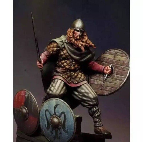 1/24 Resin Model Kit Northern Medieval Warrior Viking Unpainted - 第 1/1 張圖片