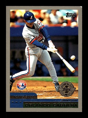 ORLANDO CABRERA   2000 Topps Home Team Advantage HTA SP #34 Montreal Expos EX