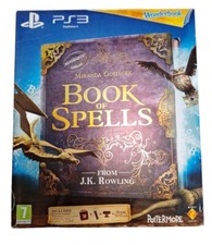 PS3 Harry Potter Wonderbook Book Of Spells + Eye Camera & Move Controller Boxed