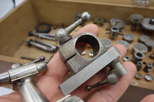 ensemble tour horloger Lorsh , nombreux accessoires : pinces américaine, .... - Imagen 12 de 14