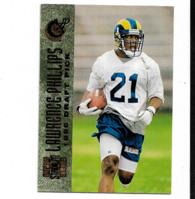 Lawrence Phillips 1996 TSC #138 Rams Cornhuskers Rookie Z291