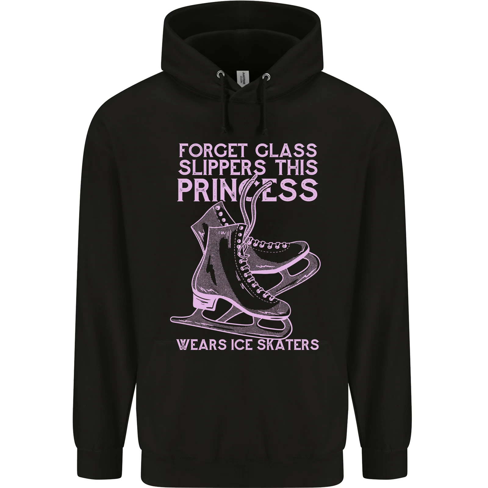 Funny Skater This Princess Wears Ice Skates Childrens Kids Hoodie