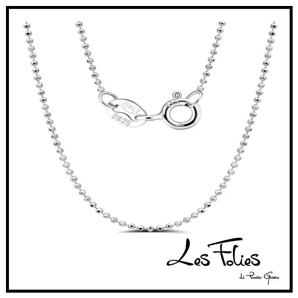Catena a Y Ciondolo Sfera Regolabile Filigrana in Argento Sterling 925