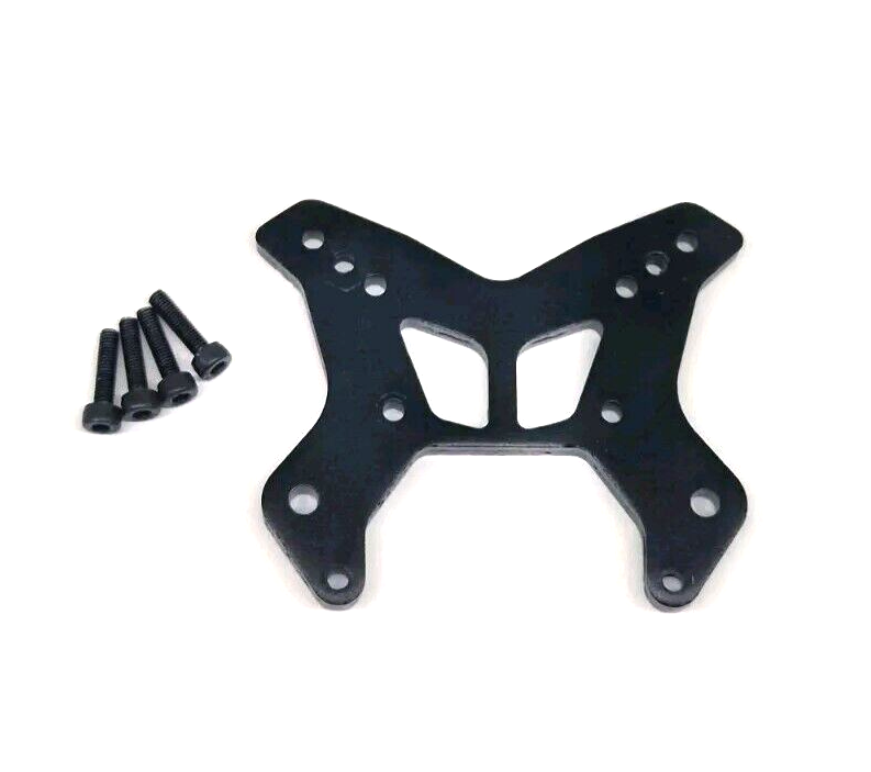 Arrma Typhon 6S BLX Aluminium Front Shock Tower M Black AR330377