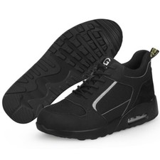 Mens Safety Shoes Work Trainers Womens Steel Toe Cap Lightweight Hiking Boots UK