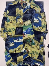 RARE Vintage JAMS WORLD HAWAII  Japanese Picnic  Button Shirt XL  NEW W/TAGS