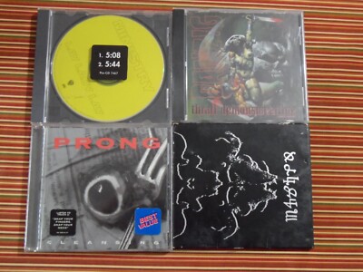 Danzig 4 CD Lot Thrall Demonsweatlive 4P Ministry Lay Lady Lay PRONG CLEANSING