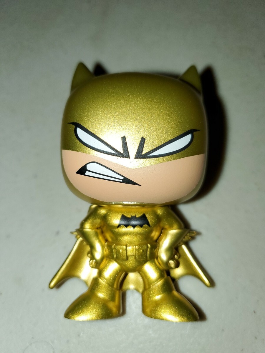 Kinder Funko DC ゴールド・バットマン フィギュア Funko Mystery Mini Gold Batman Game Stop Exclusive Rare | eBay