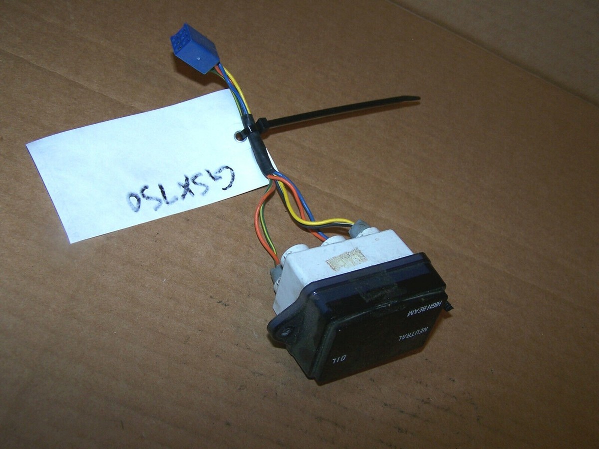 サイン入り SUZUKI GSX750 PILOT LAMP BOX WARNING LIGHT BOX 36380-20C10 GSX 750