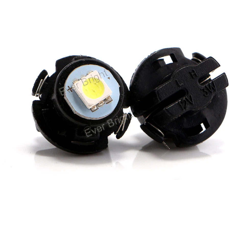 10Pcs T6.5 BASE 5050 1 SMD LED Wedge Dashboard Light Bulb Led Indicator Light - Image 2 of 4