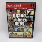 Grand Theft Auto GTA: San Andreas (PlayStation 2 PS2) Greatest Hits Tested Works