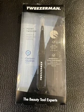 Tweezerman 3.8-in Home Salon Professional Slant Stainless Steel Hair Tweezer 