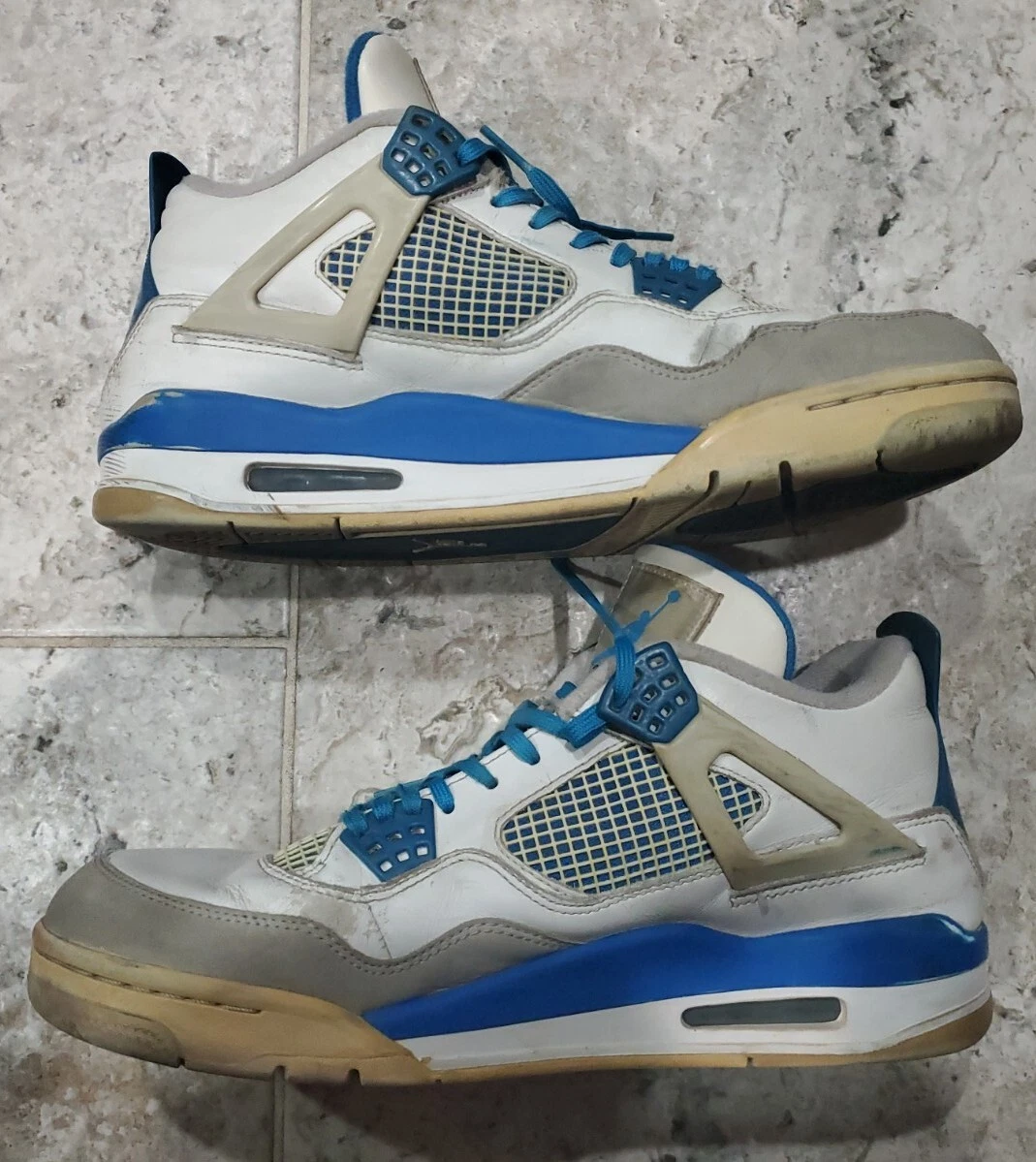 Jordan 4 blue cement sale