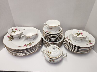 Vintage Wawel Fine China Pompadour Rose WAV8 (Poland)  - Your Choice!