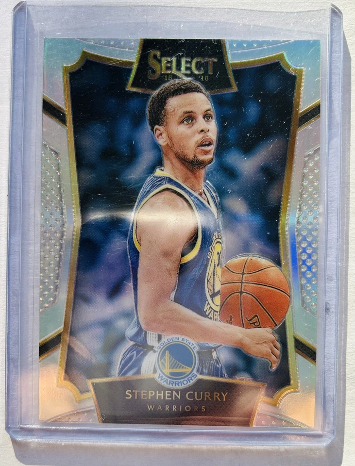 2015-16 Panini Select Stephen Curry Silver Prizm #99 - Image 3 of 3