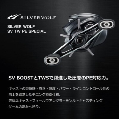 Daiwa Silver Wolf SV TW 1000XH PE special 8.5 Right Hand 00631516