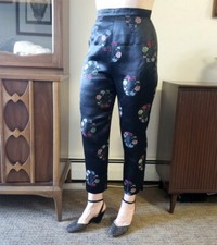 Original 1940's Shaheen Cheongsam Capri's Pants.