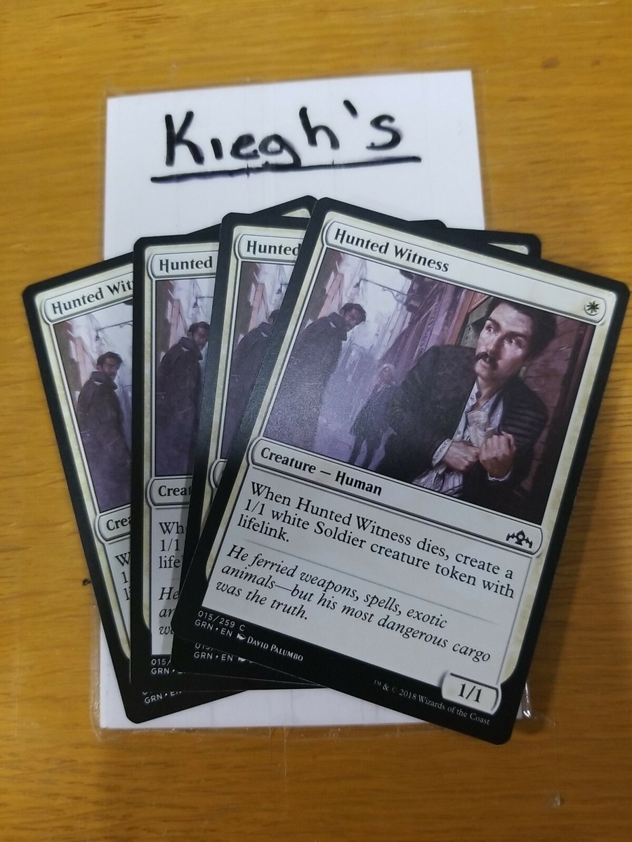 Mtg Hired Witness x4 | eBay