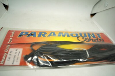 Paramount monolight(1/4) to pc 10 feet  new old stock nos (e-52)
